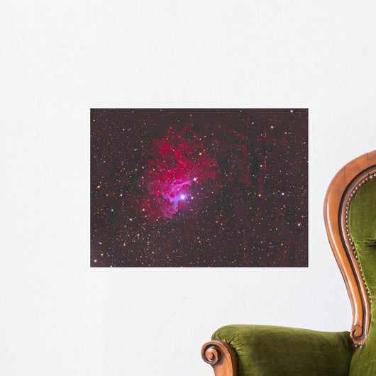 Flaming Star Nebula Wall Decal