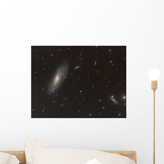 Messier 106 Spiral Galaxy Wall Decal
