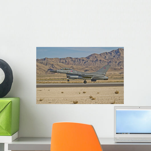 F-16a Fighting Falcon Royal Wall Decal Design 2