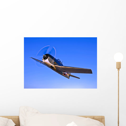 Grumman F6f-3 Hellcat Flight Wall Decal