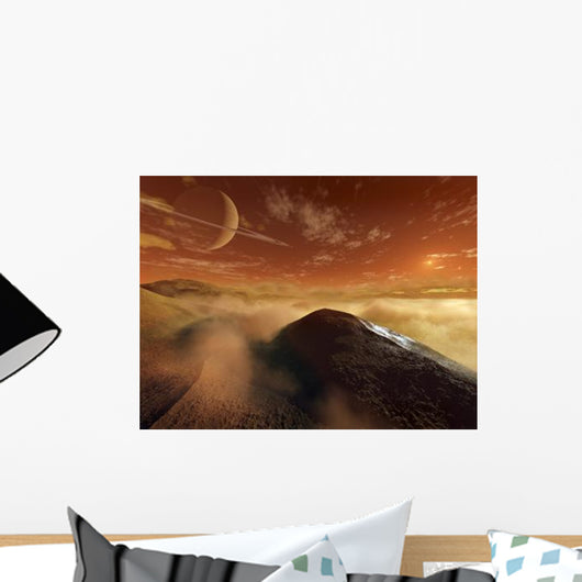 Dark Dunes Are Shaped Wall Decal