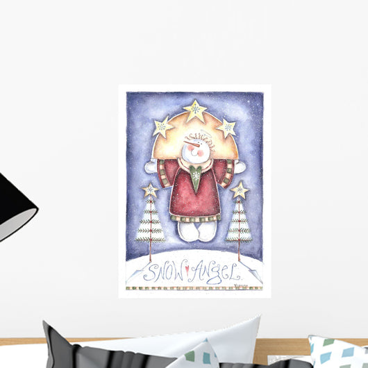 Snow Angel Wall Decal