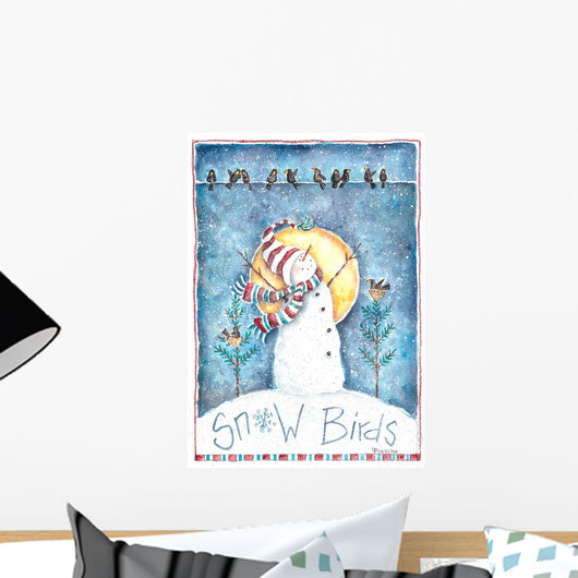 Snow Birds Wall Decal