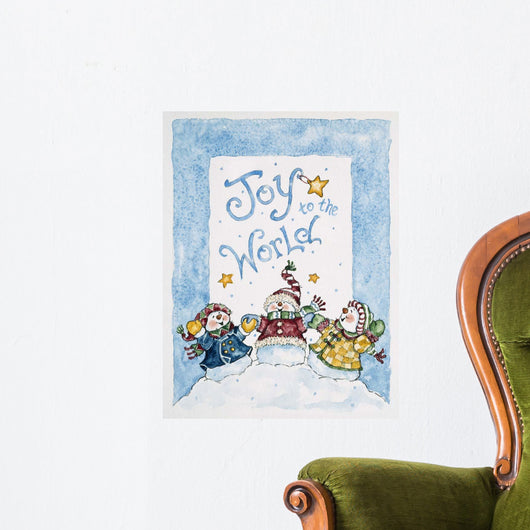 Joy to World Wall Decal Design 2