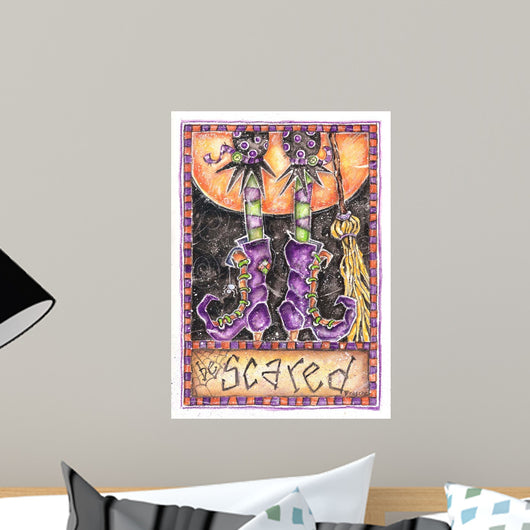 Be Scared Wall Mural