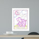 First Birthday Elephant Wall Decal