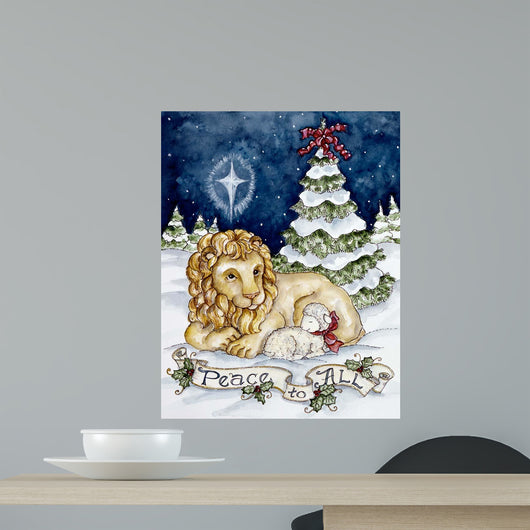 Peace to All Wall Decal