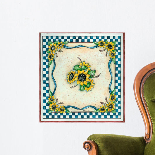 Sunflowers Wall Decal Design 5