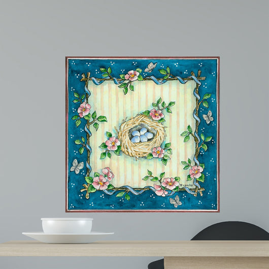 Bird Nest Wall Decal