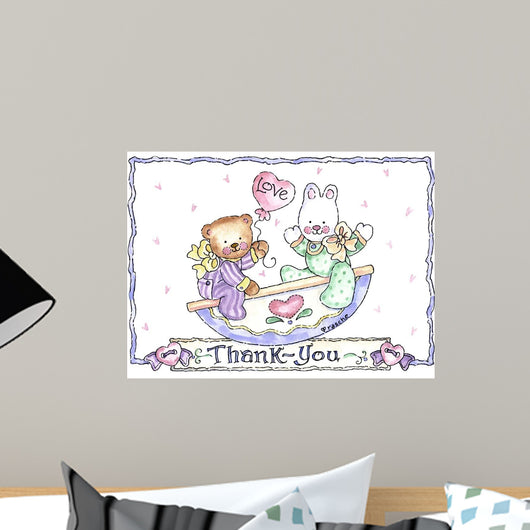 Thank You Wall Decal
