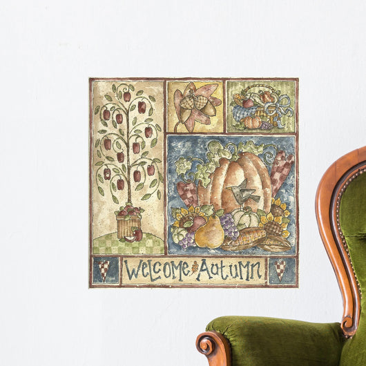 Welcome Autumn Wall Decal