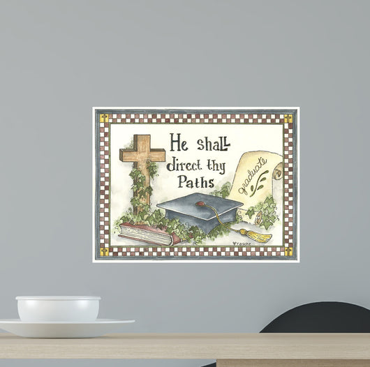 He Shall Wall Decal