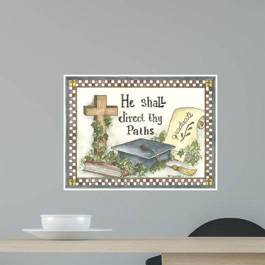 He Shall Wall Decal