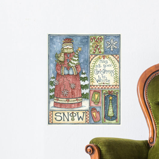 May All Your Christmases Wall Decal