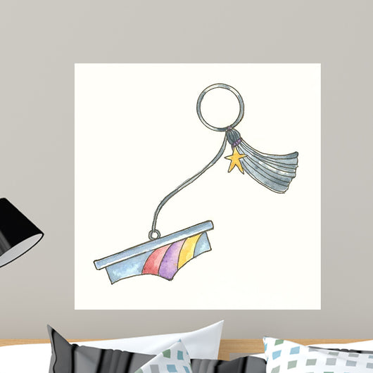 Graduate Keychain Wall Decal
