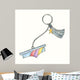 Graduate Keychain Wall Decal