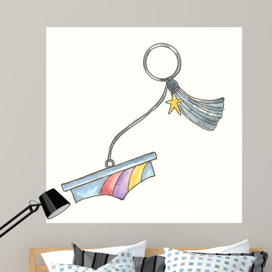 Graduate Keychain Wall Decal