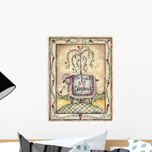 Lord Is My Shepherd Wall Decal Design 1