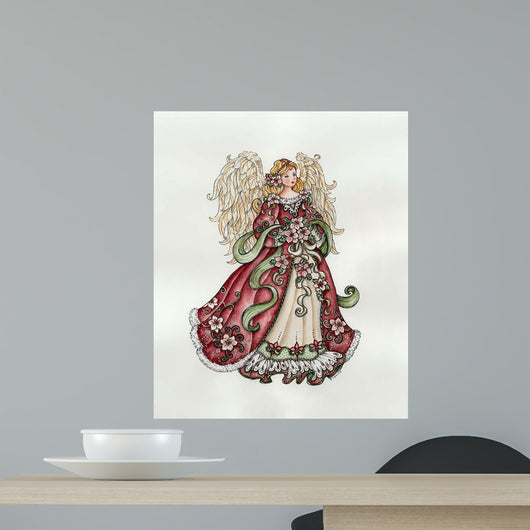 Christmas Angel Wall Decal