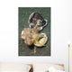 Two Coconut Octopus Wrestling Wall Decal