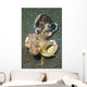 Two Coconut Octopus Wrestling Wall Decal