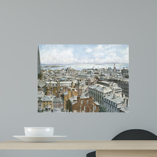 Boston East from St Wall Decal