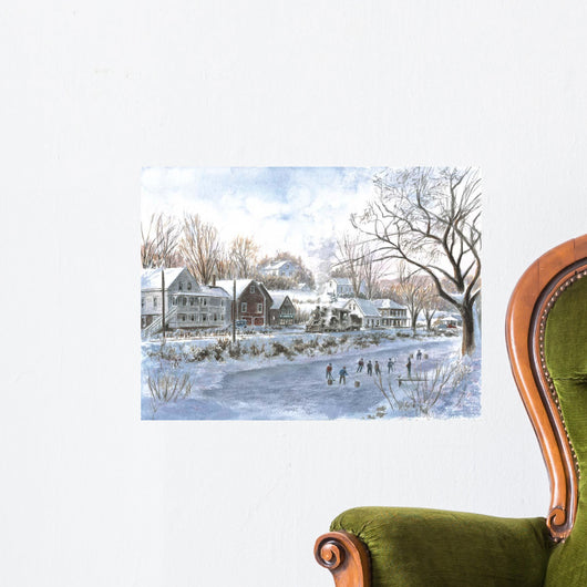 Hockey Game Wall Decal
