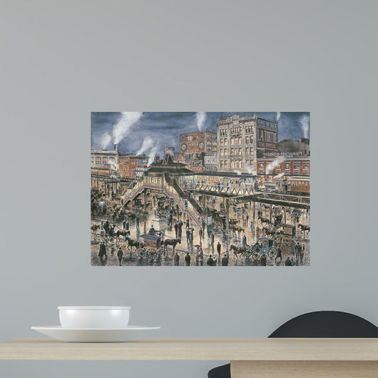 Greely Square N Y Wall Decal