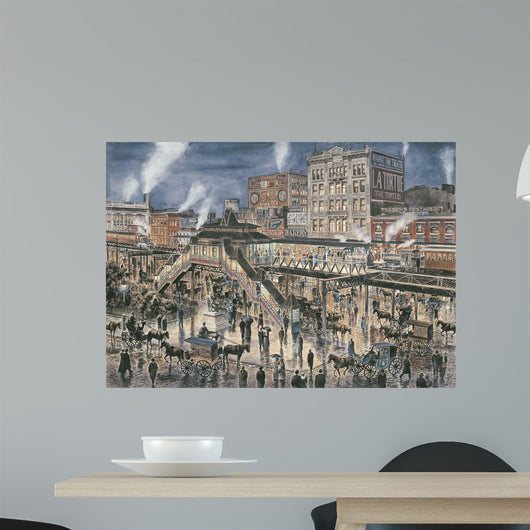 Greely Square N Y Wall Decal