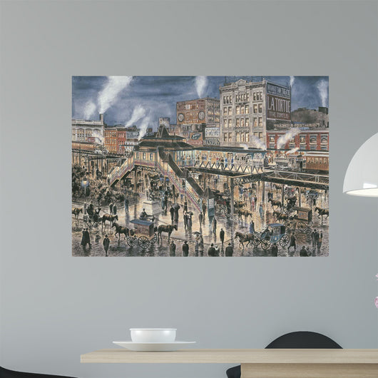 Greely Square N Y Wall Decal