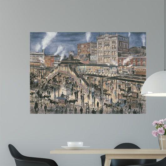 Greely Square N Y Wall Decal