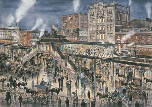 Greely Square N Y Wall Decal