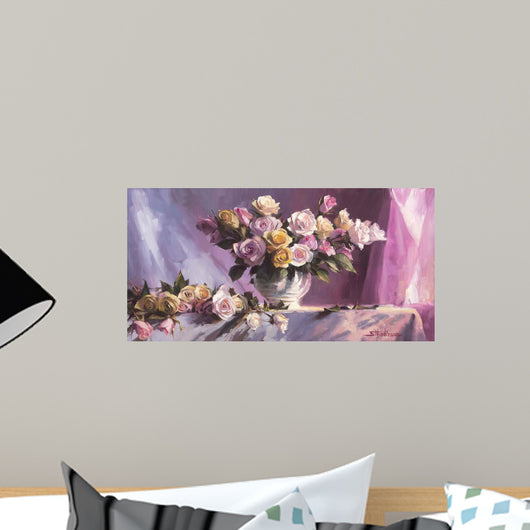 Rhapsody Roses Wall Decal