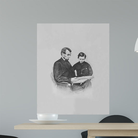 President Abraham Lincoln and Wall Decal