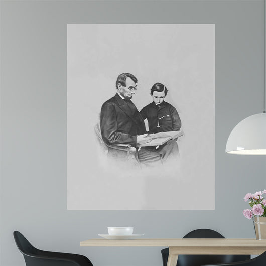 President Abraham Lincoln and Wall Decal