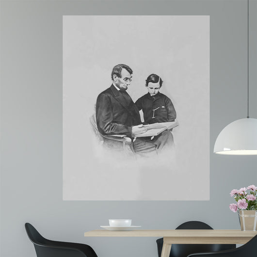 President Abraham Lincoln and Wall Decal