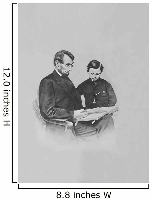 President Abraham Lincoln and Wall Decal
