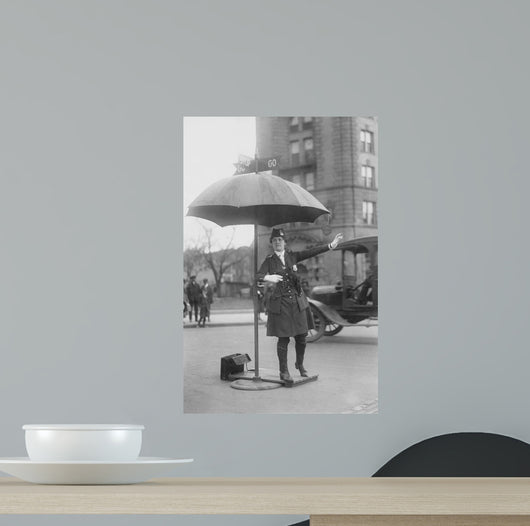 Traffic Cop Washington Dc Wall Decal