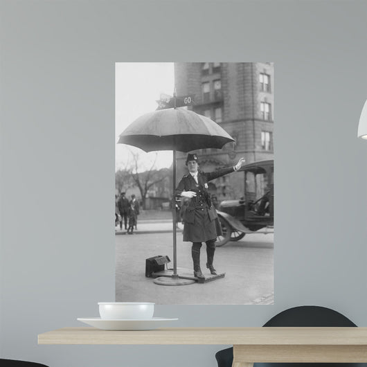 Traffic Cop Washington Dc Wall Decal