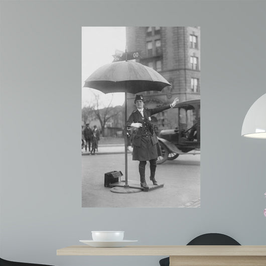 Traffic Cop Washington Dc Wall Decal