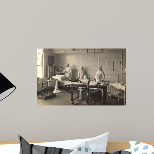 Two Nurses and Doctor Wall Decal