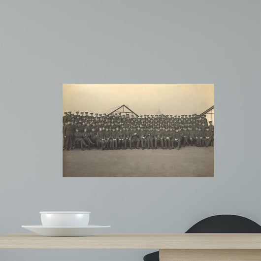 Military Officers Roof King Wall Decal Design 2