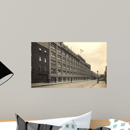 Exterior King George Military Wall Decal