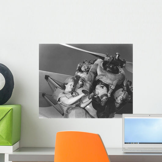20 Year Old Woman Wall Decal