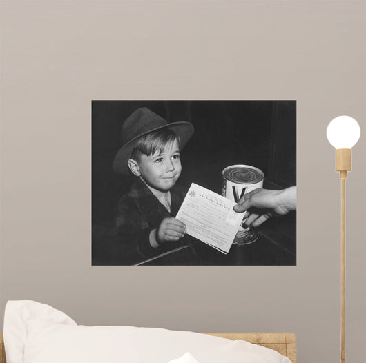 Eager School Boy Gets Wall Decal