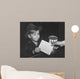 Eager School Boy Gets Wall Decal