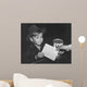 Eager School Boy Gets Wall Decal