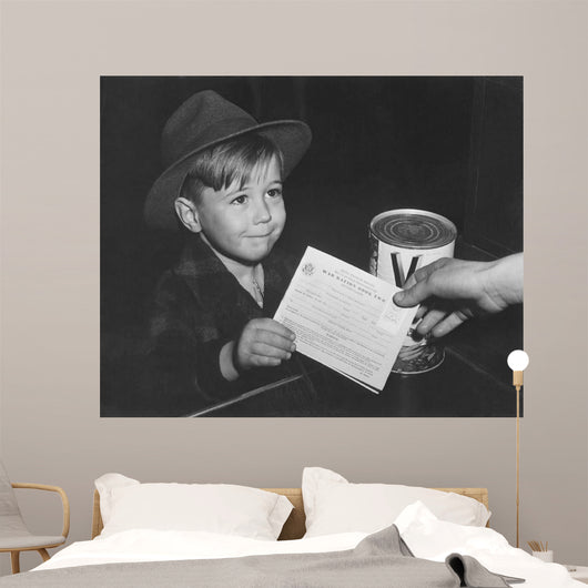 Eager School Boy Gets Wall Decal