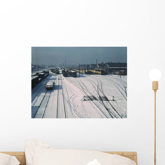 Railroad Yards Chicago and Wall Decal
