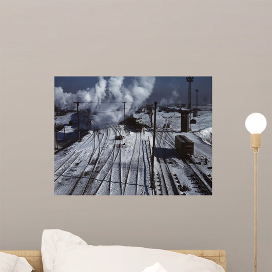 Belt Railway Looking toward Wall Decal Design 2